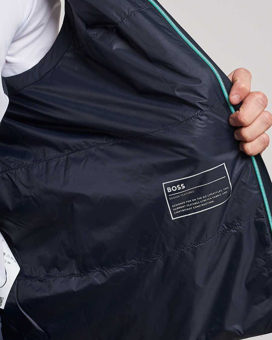 Hombres | Chalecos | BOSS GREEN | Axis Performance Vest Dark Blue