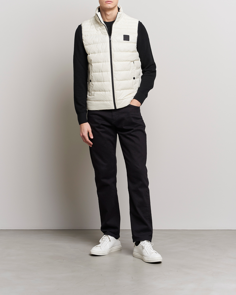Hombres | Chalecos | BOSS ORANGE | Odeno Down Vest Light Beige