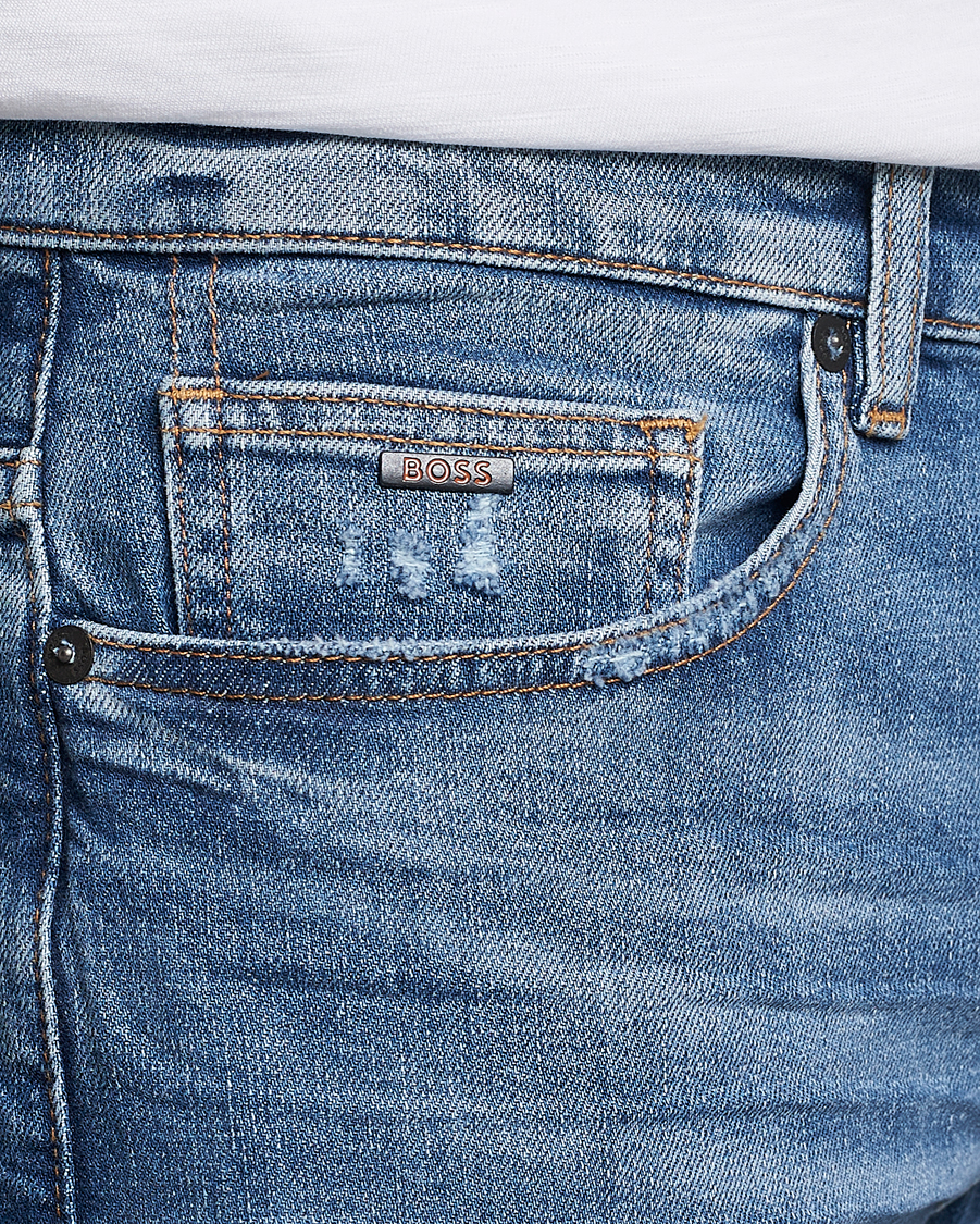 Hombres | Vaqueros | BOSS ORANGE | Delaware Stretch Jeans Light Blue