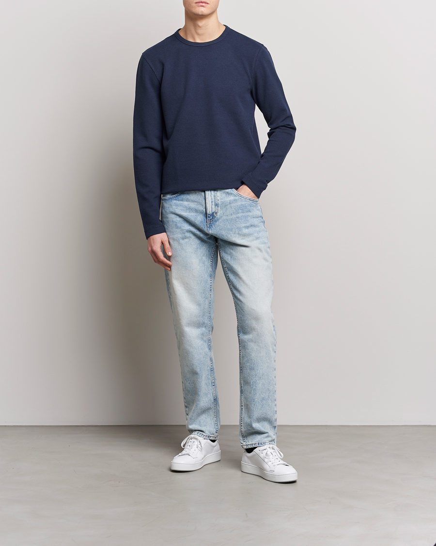 Hombres | Jerséis y prendas de punto | BOSS ORANGE | Tempesto Sweater Dark Blue