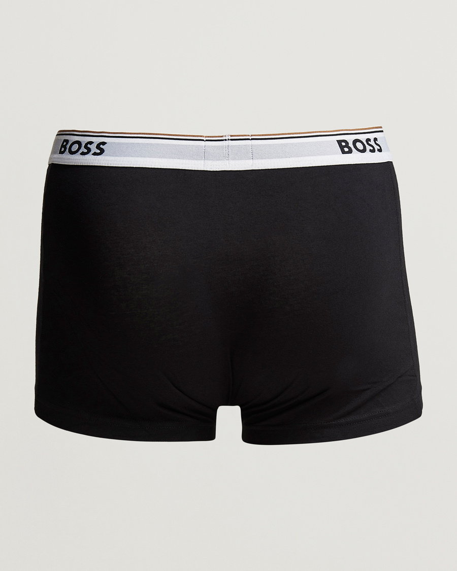 Hombres | Ropa interior y calcetines | BOSS BLACK | 3-Pack Trunk Boxer Black