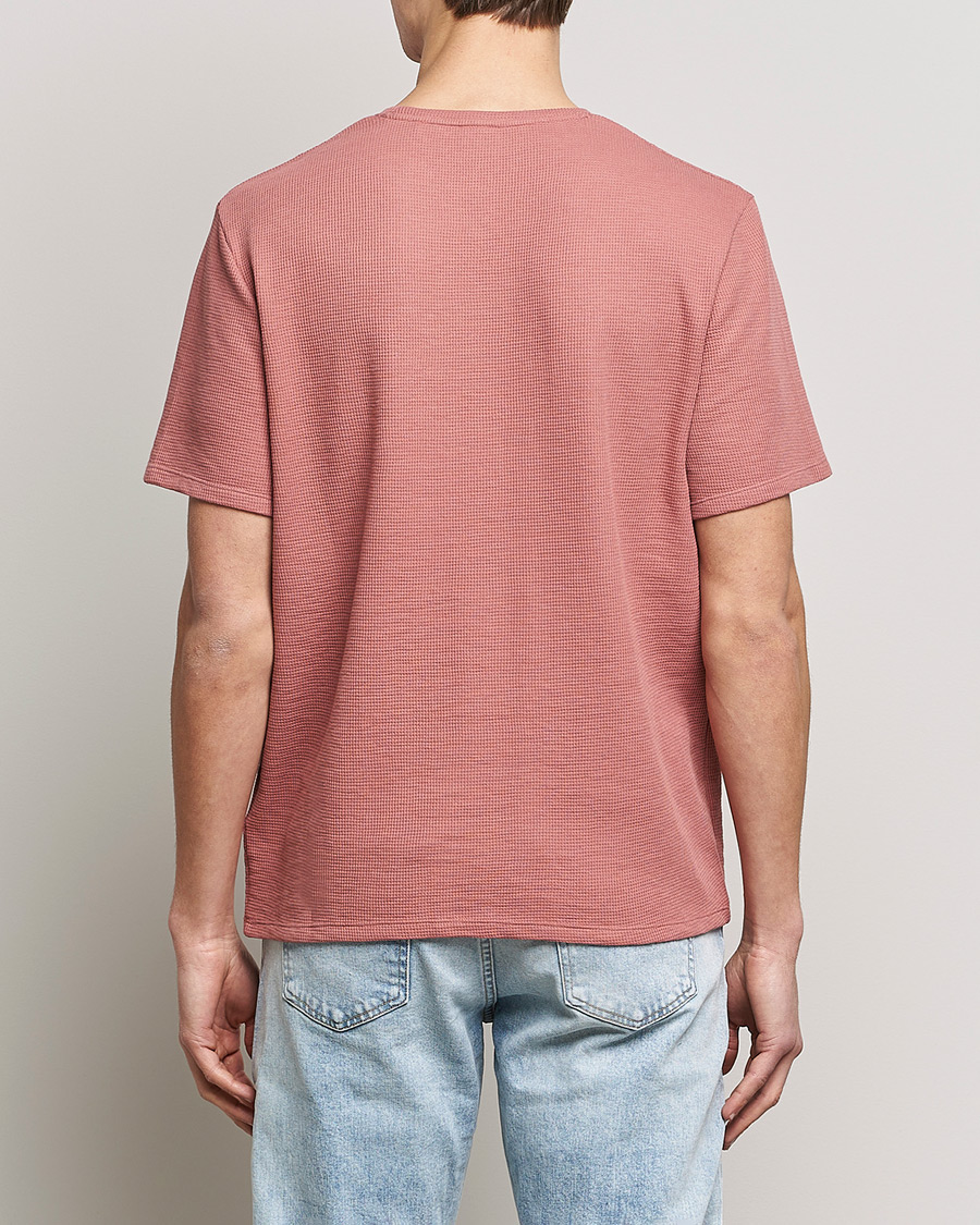 Hombres | Camisetas | BOSS BLACK | Waffle Logo Crew Neck T-Shirt Open Pink