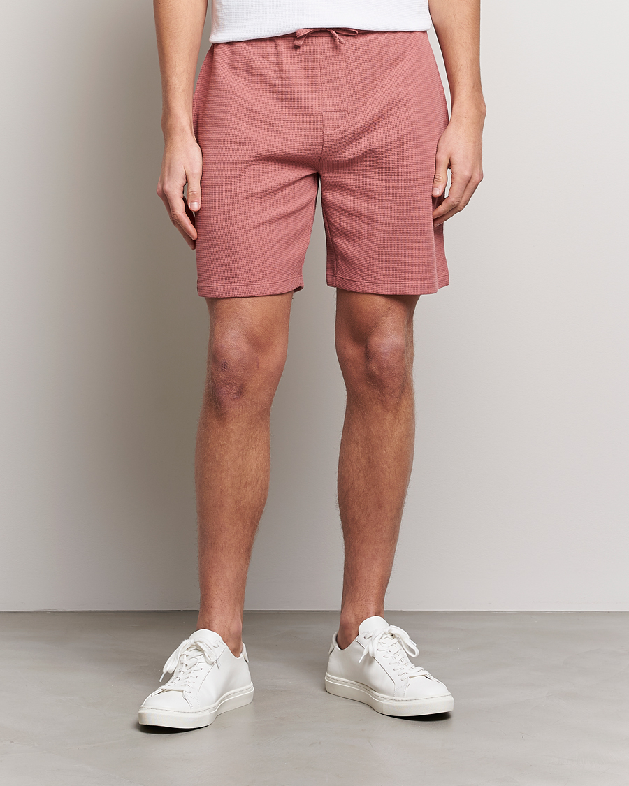 Hombres | Pantalones cortos | BOSS BLACK | Waffle Logo Shorts Open Pink