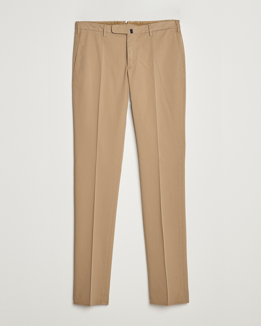 Hombres | Pantalones | Incotex | Slim Fit Comfort Chinos Beige