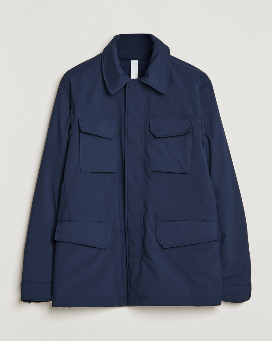 Hombres | Abrigos y chaquetas | Slowear | Nylon Field Jacket Navy