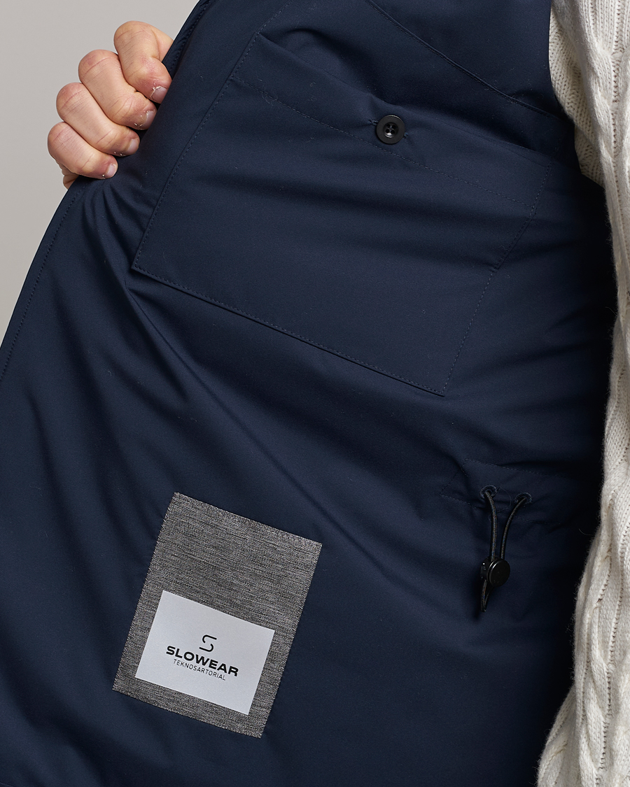Hombres | Abrigos y chaquetas | Slowear | Nylon Field Jacket Navy