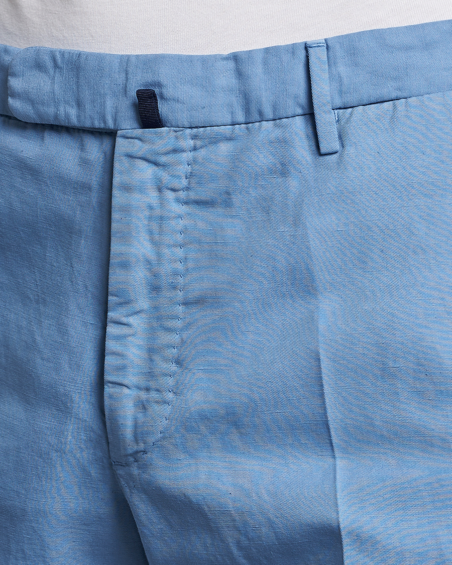 Hombres | Pantalones | Incotex | Slim Fit Chinolino Trousers Light Blue