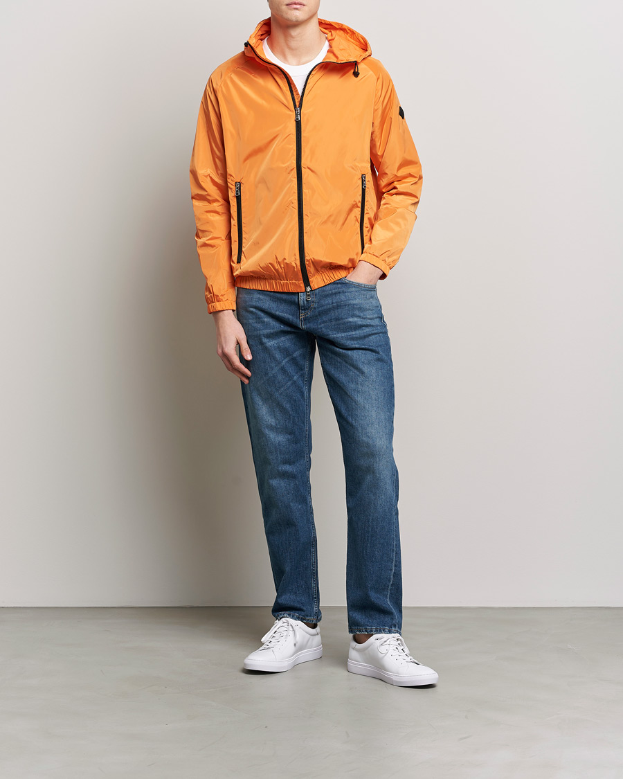 Hombres | Abrigos y chaquetas | J.Lindeberg | Trace Solid Padded Poly Jacket Russet Orange