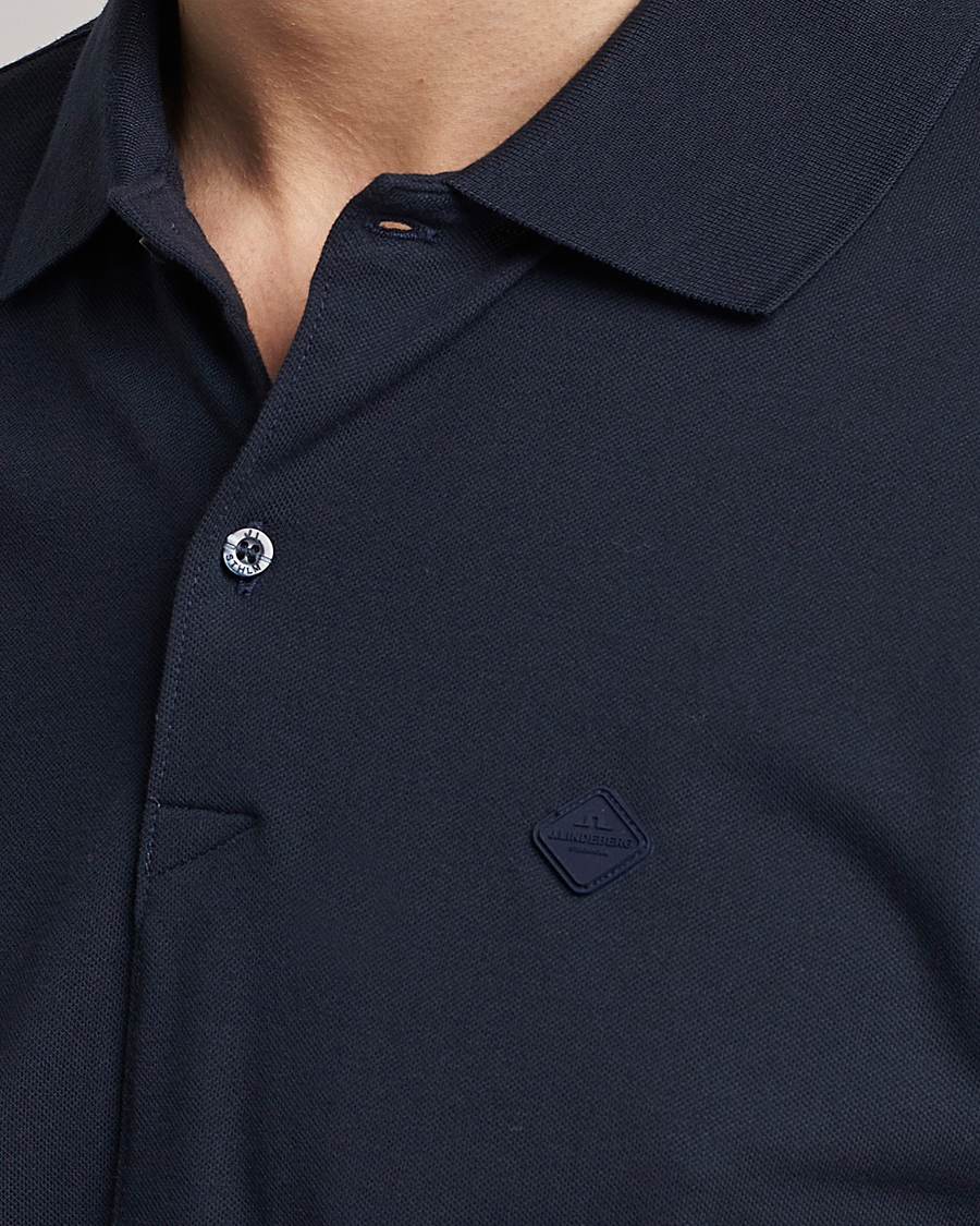 Hombres | Polos | J.Lindeberg | Rubi Slim Fit Polo Navy