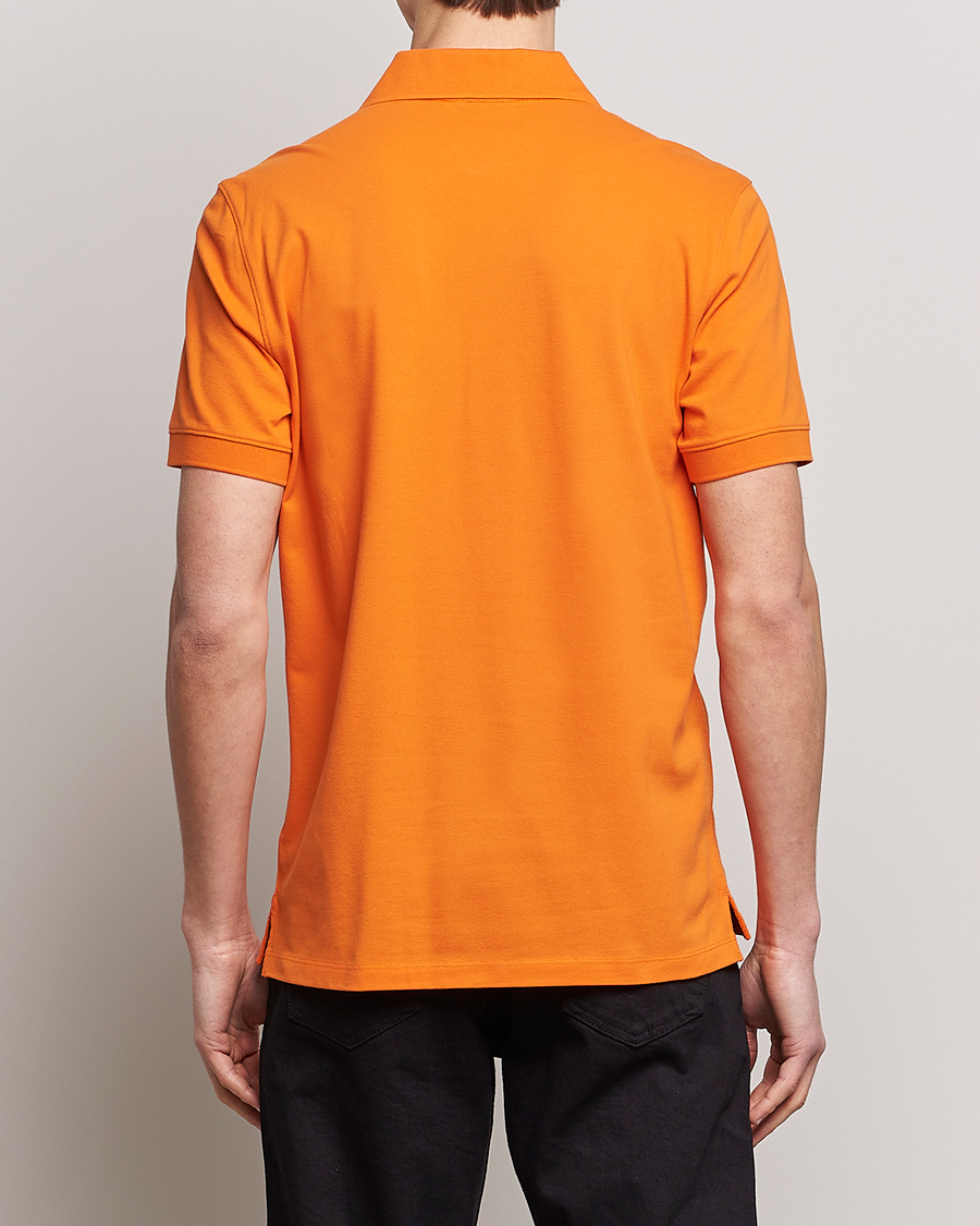 Hombres | Polos | J.Lindeberg | Rubi Slim Fit Polo Russet Orange