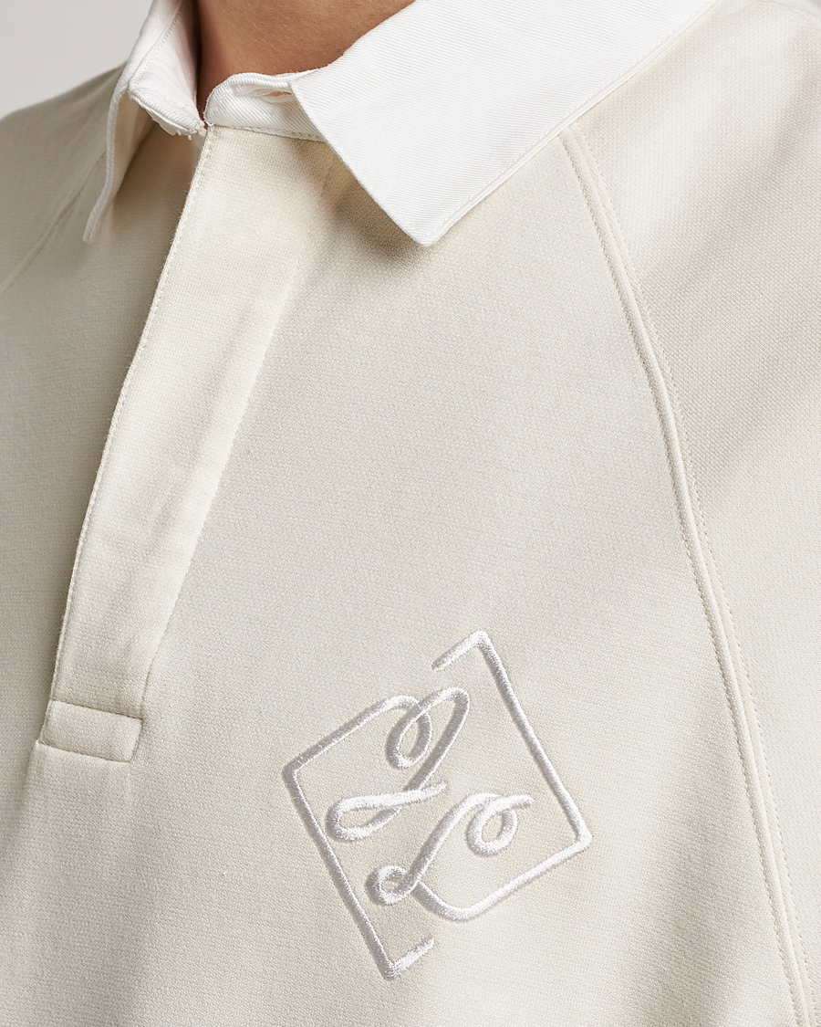 Hombres | Polos | J.Lindeberg | Roman Short Sleeve Rugby Jersey Polo Turtledove