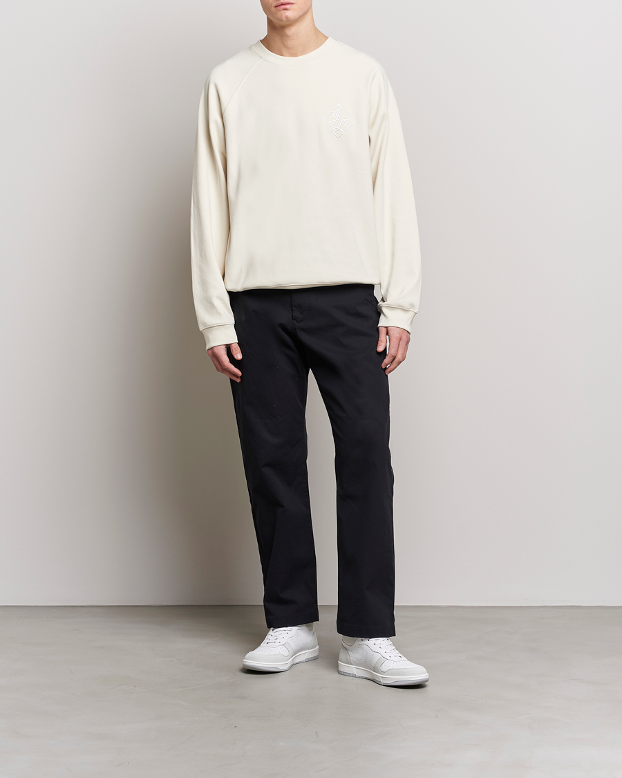 Hombres | Jerséis y prendas de punto | J.Lindeberg | Ramon Organic Cotton Sweatshirt Turtledove