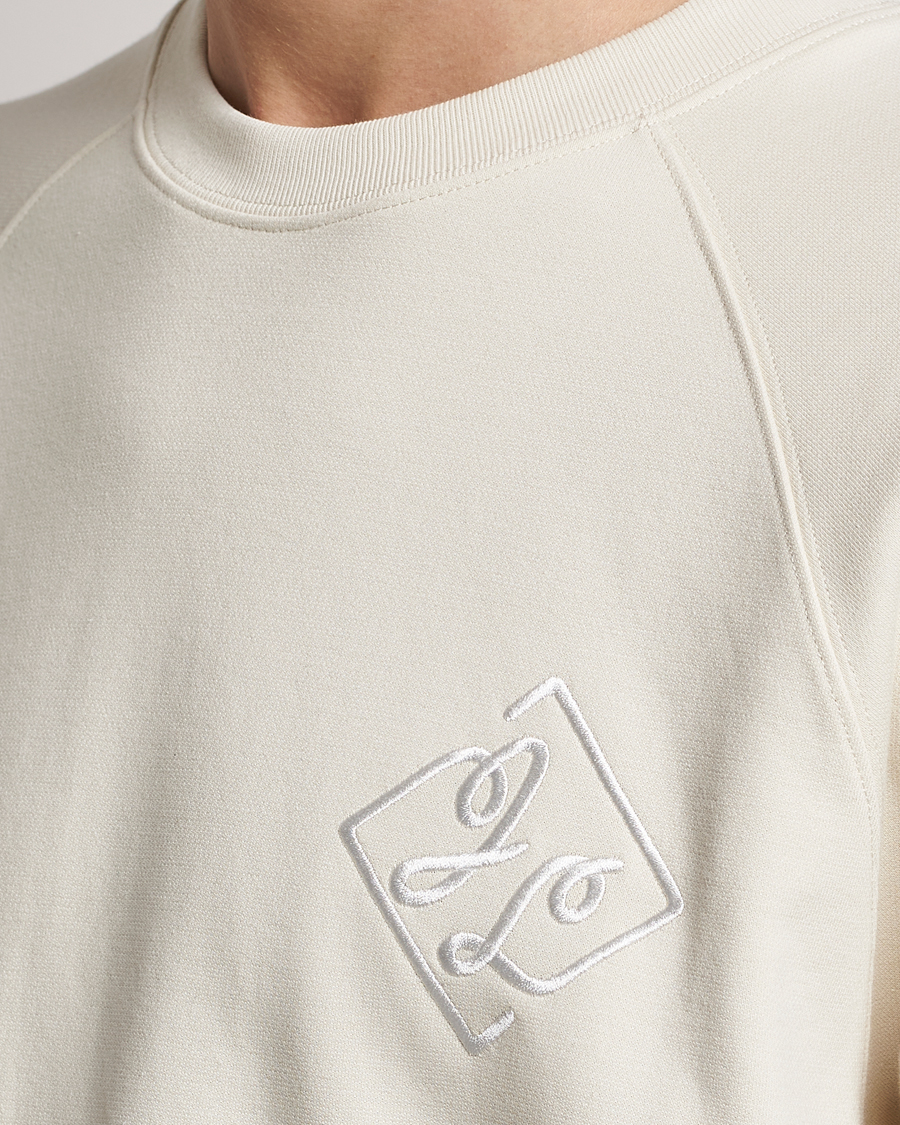 Hombres | Jerséis y prendas de punto | J.Lindeberg | Ramon Organic Cotton Sweatshirt Turtledove