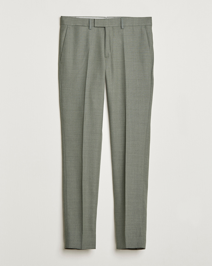 Hombres | Pantalones | J.Lindeberg | Grant Active Hopsack Pants Aloe