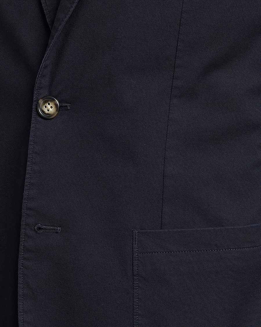 Hombres | Blazers | J.Lindeberg | Hopper Cotton Garment Dye Blazer Navy