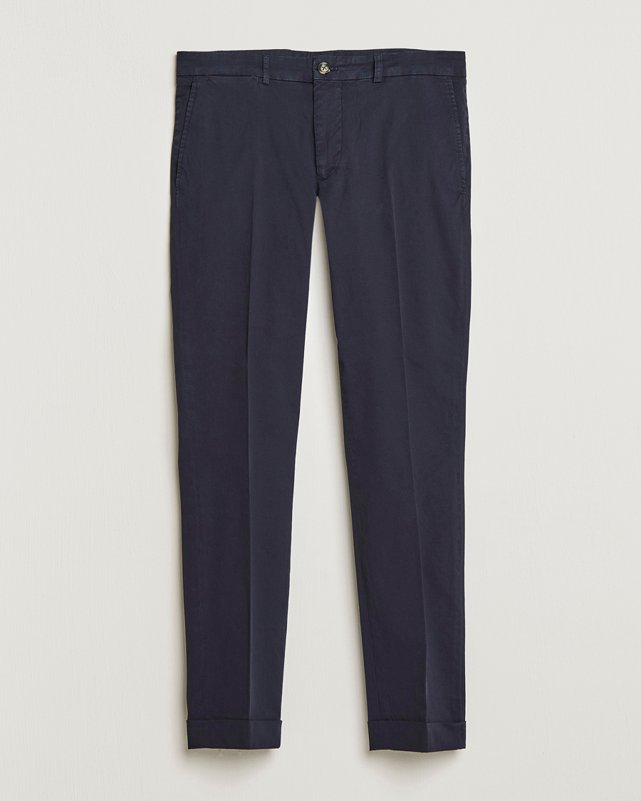 Hombres | Pantalones | J.Lindeberg | Grant Cotton Garment Dye Pants Navy
