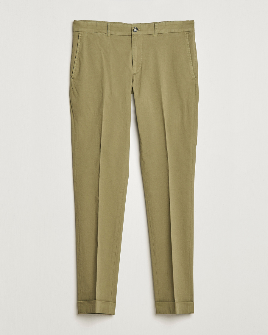 Hombres | Pantalones | J.Lindeberg | Grant Cotton Garment Dye Pants Aloe
