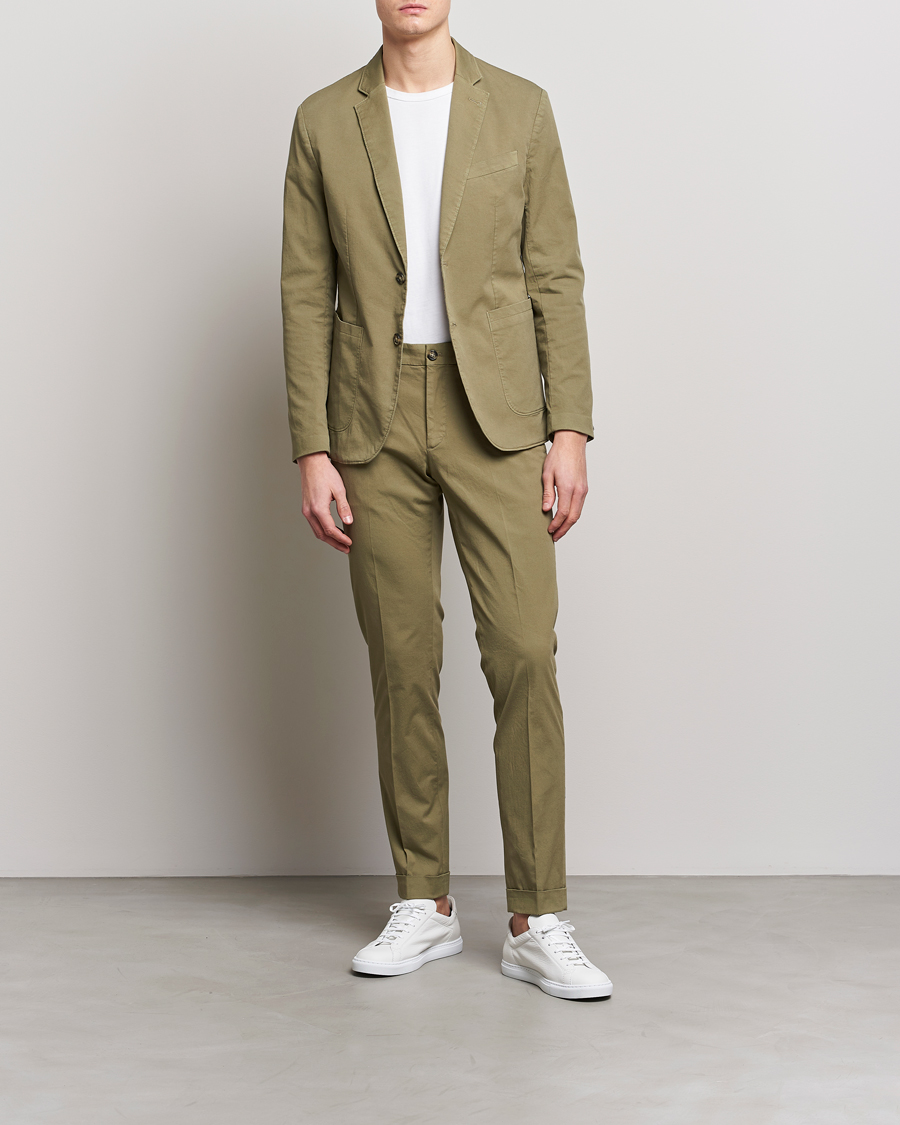Hombres | Pantalones | J.Lindeberg | Grant Cotton Garment Dye Pants Aloe