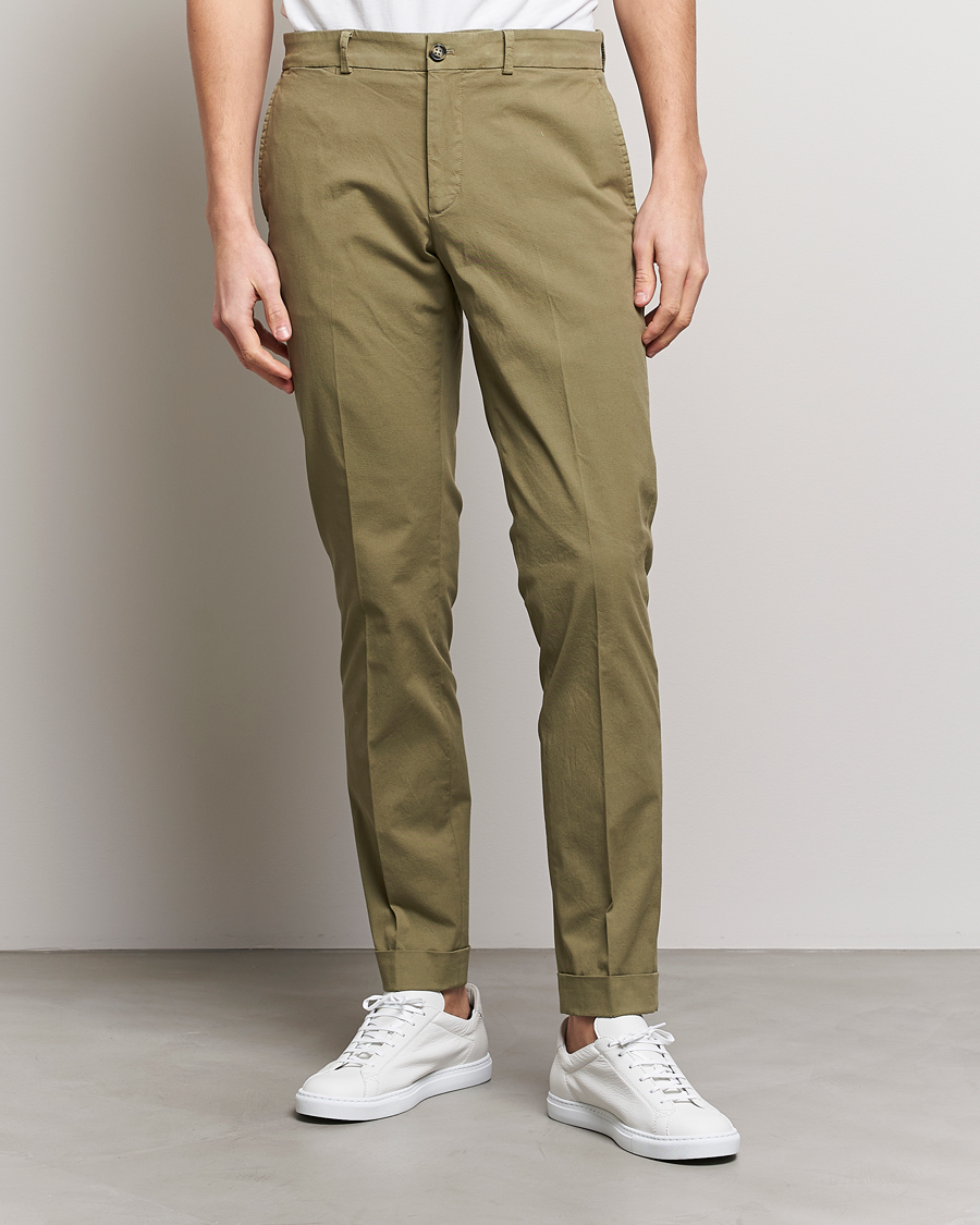 Hombres | Pantalones | J.Lindeberg | Grant Cotton Garment Dye Pants Aloe