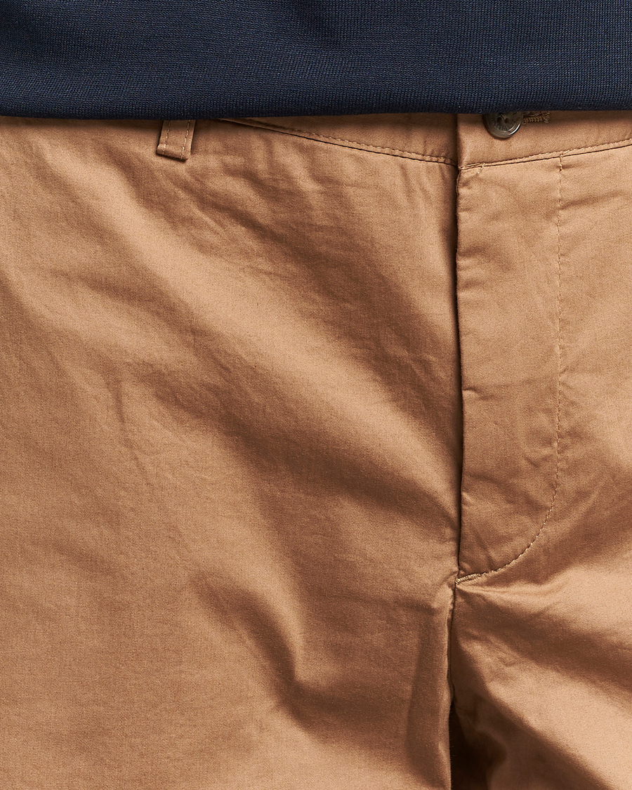 Hombres | Pantalones cortos | J.Lindeberg | Nathan Super Satin Shorts Tiger Brown