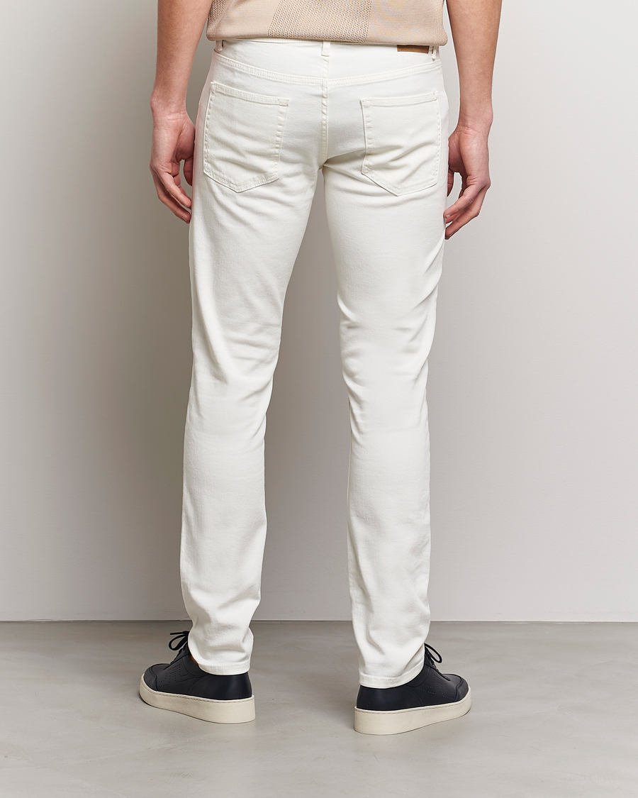 Hombres | Pantalones | J.Lindeberg | Jay Solid Stretch 5-Pocket Trousers Cloud White