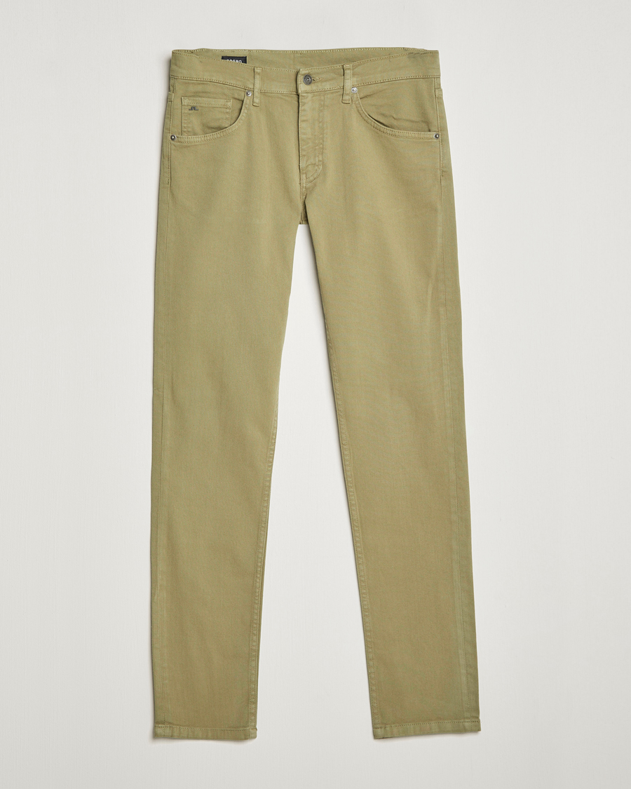 Hombres | Pantalones | J.Lindeberg | Jay Solid Stretch 5-Pocket Trousers Aloe