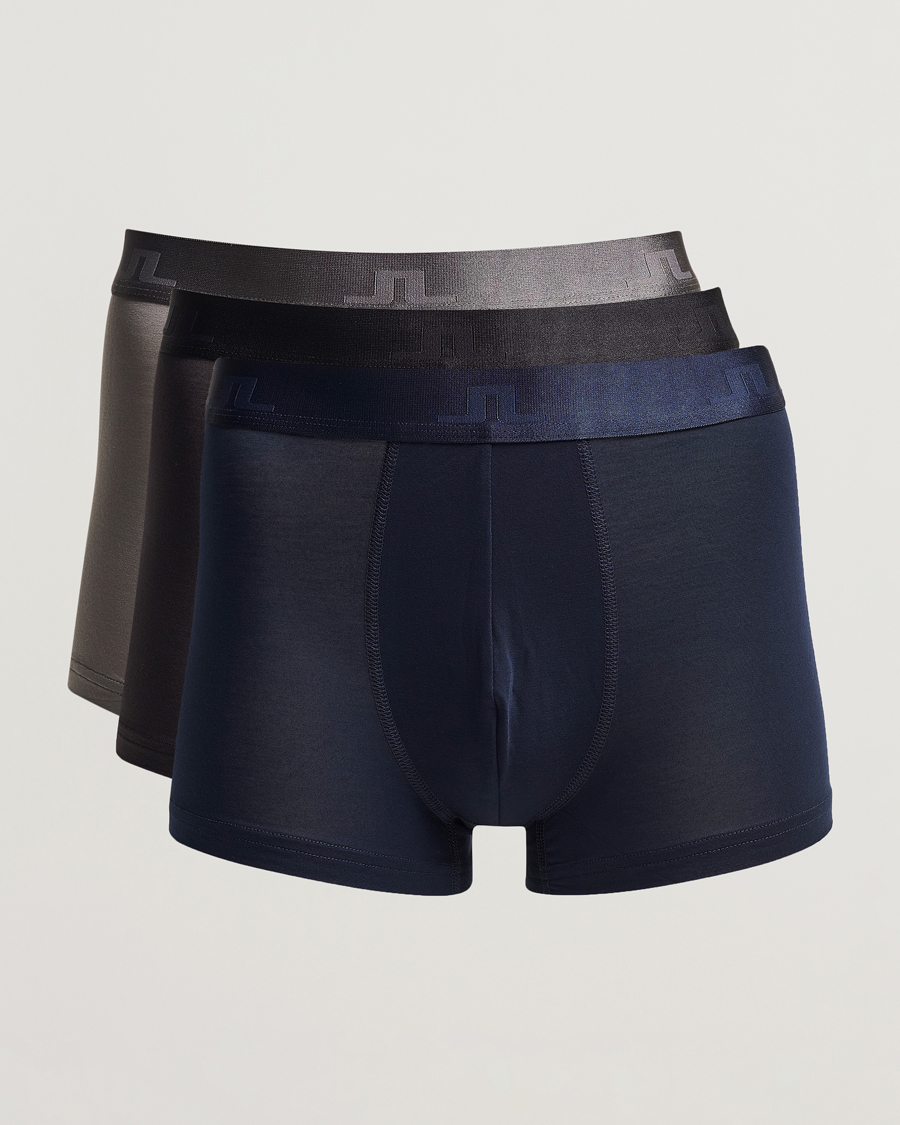 Hombres | Ropa interior y calcetines | J.Lindeberg | 3-pack Bridge Lyocell Boxer Multi