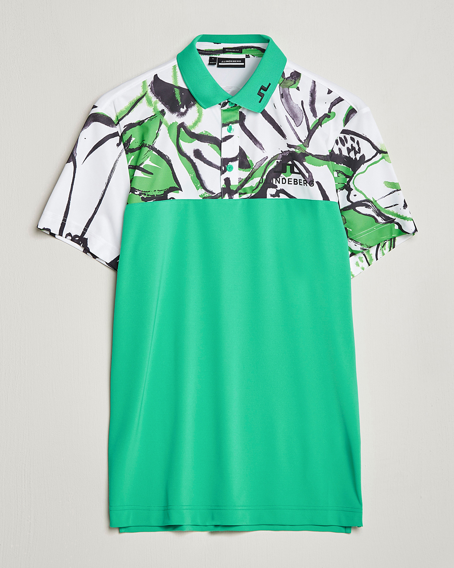 Hombres | Polos | J.Lindeberg | Jeff Masters TX Jersey Polo White