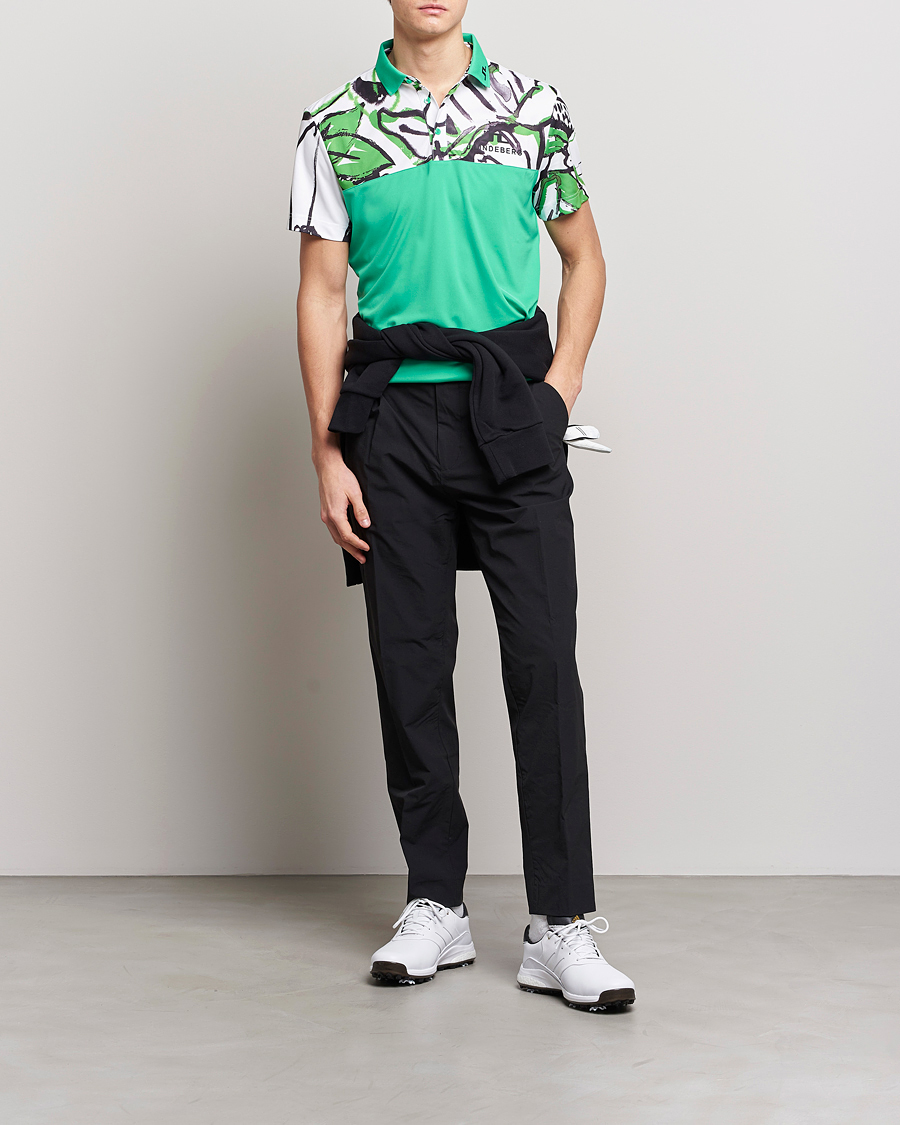 Hombres | Polos | J.Lindeberg | Jeff Masters TX Jersey Polo White