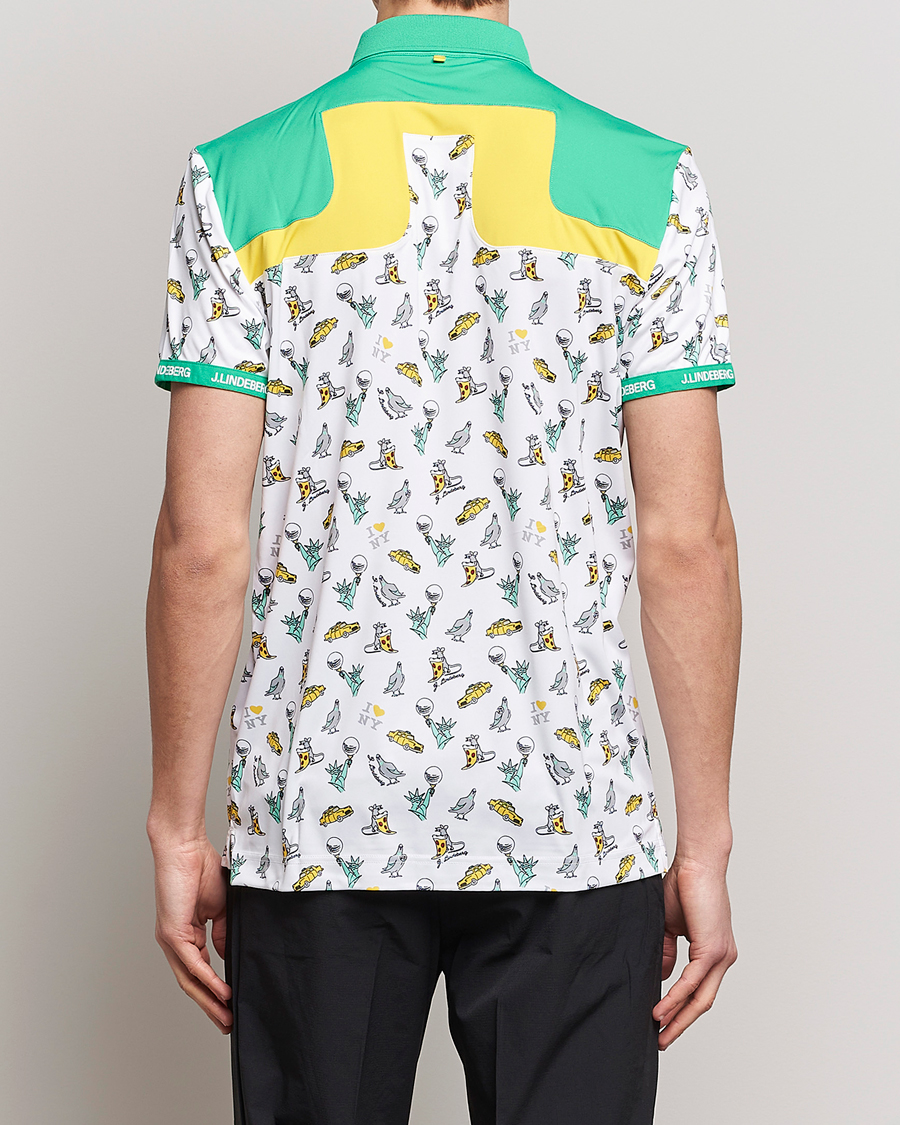 Hombres | Polos | J.Lindeberg | Jeff PGA TX Jersey Polo White