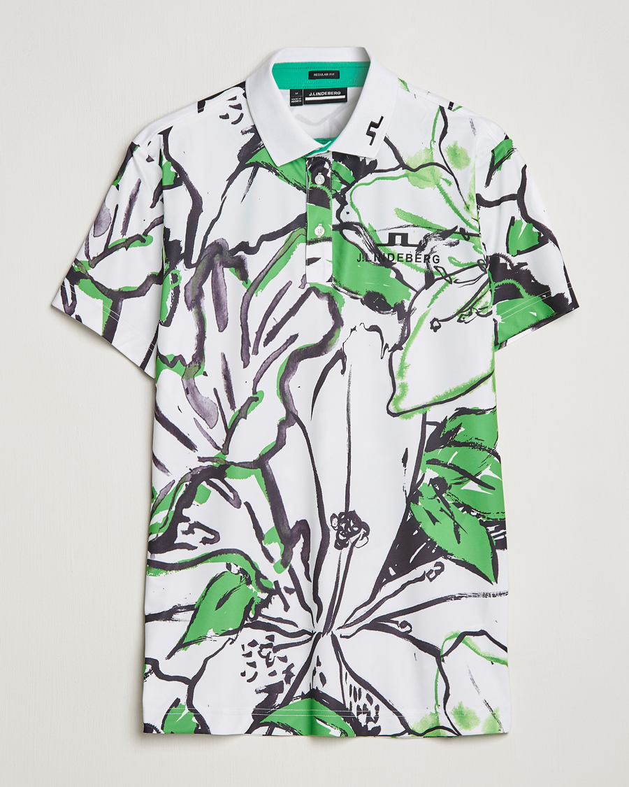 Hombres | Polos | J.Lindeberg | KV Masters TX Jersey Polo White