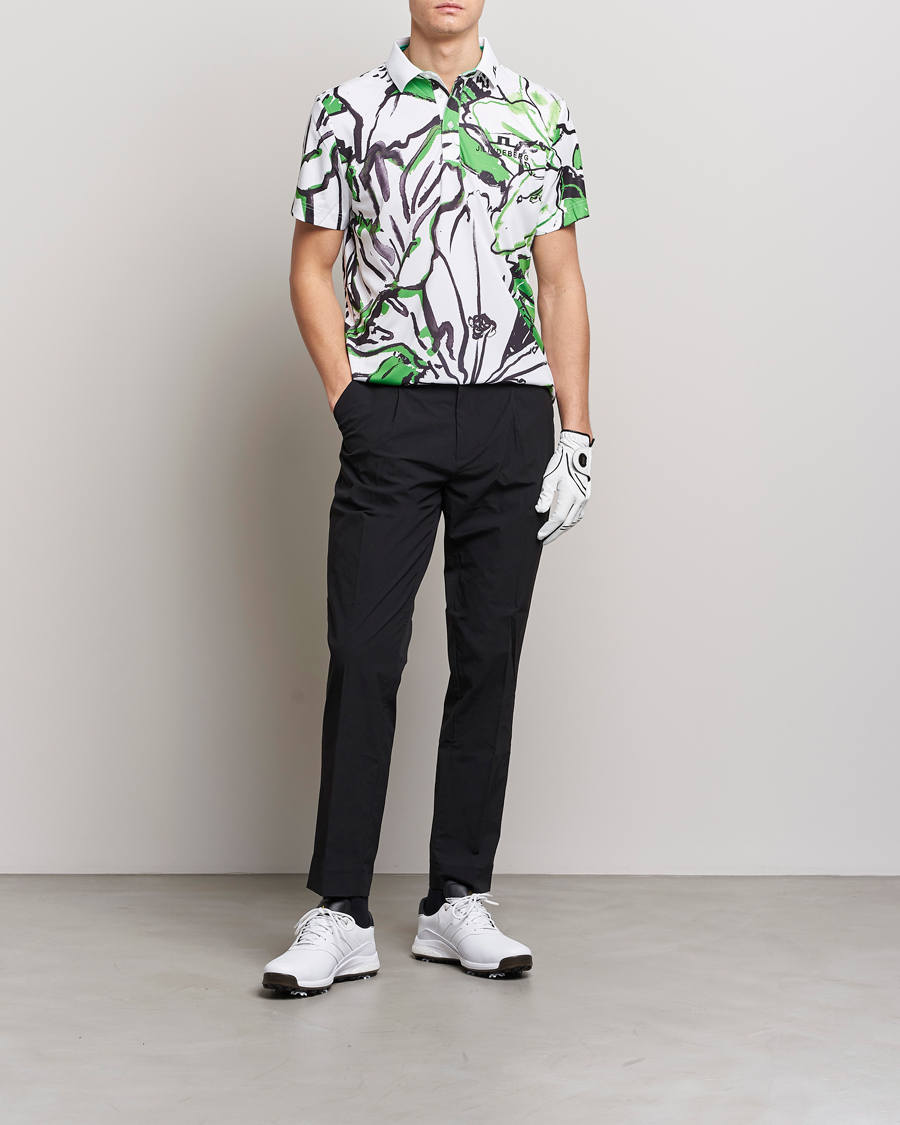 Hombres | Polos | J.Lindeberg | KV Masters TX Jersey Polo White