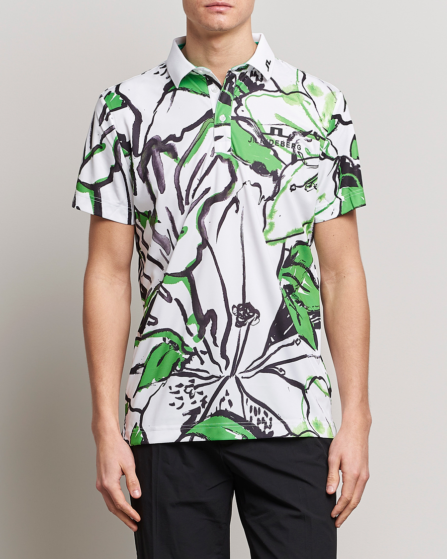 Hombres | Polos | J.Lindeberg | KV Masters TX Jersey Polo White