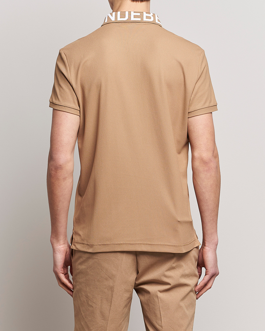 Hombres | Polos | J.Lindeberg | Gus Regular Polo Tiger Brown