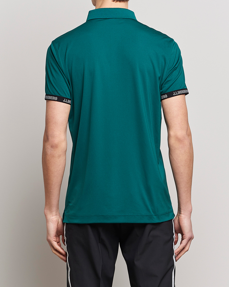 Hombres | Polos | J.Lindeberg | Guy Regular Fit Polo Rain Forest