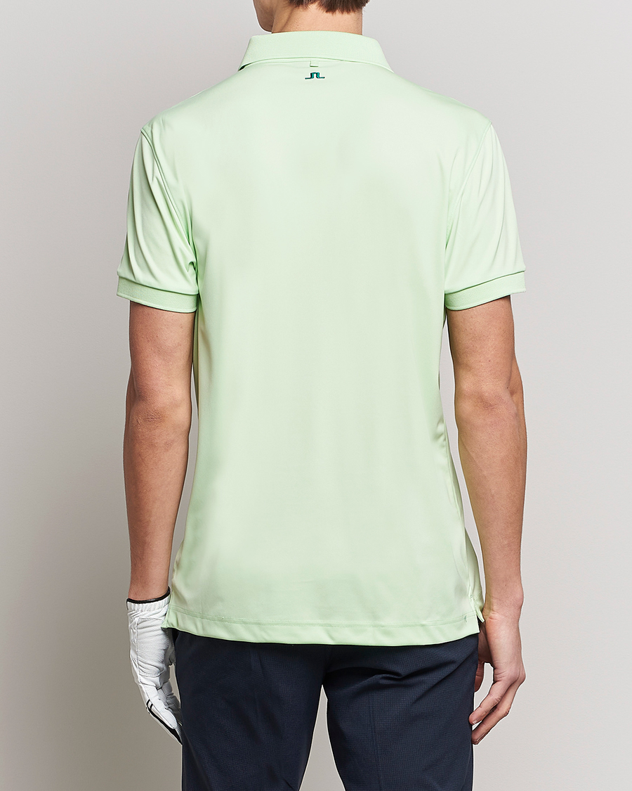 Hombres | Polos | J.Lindeberg | Tour Tech Regular Fit Polo Patina Green