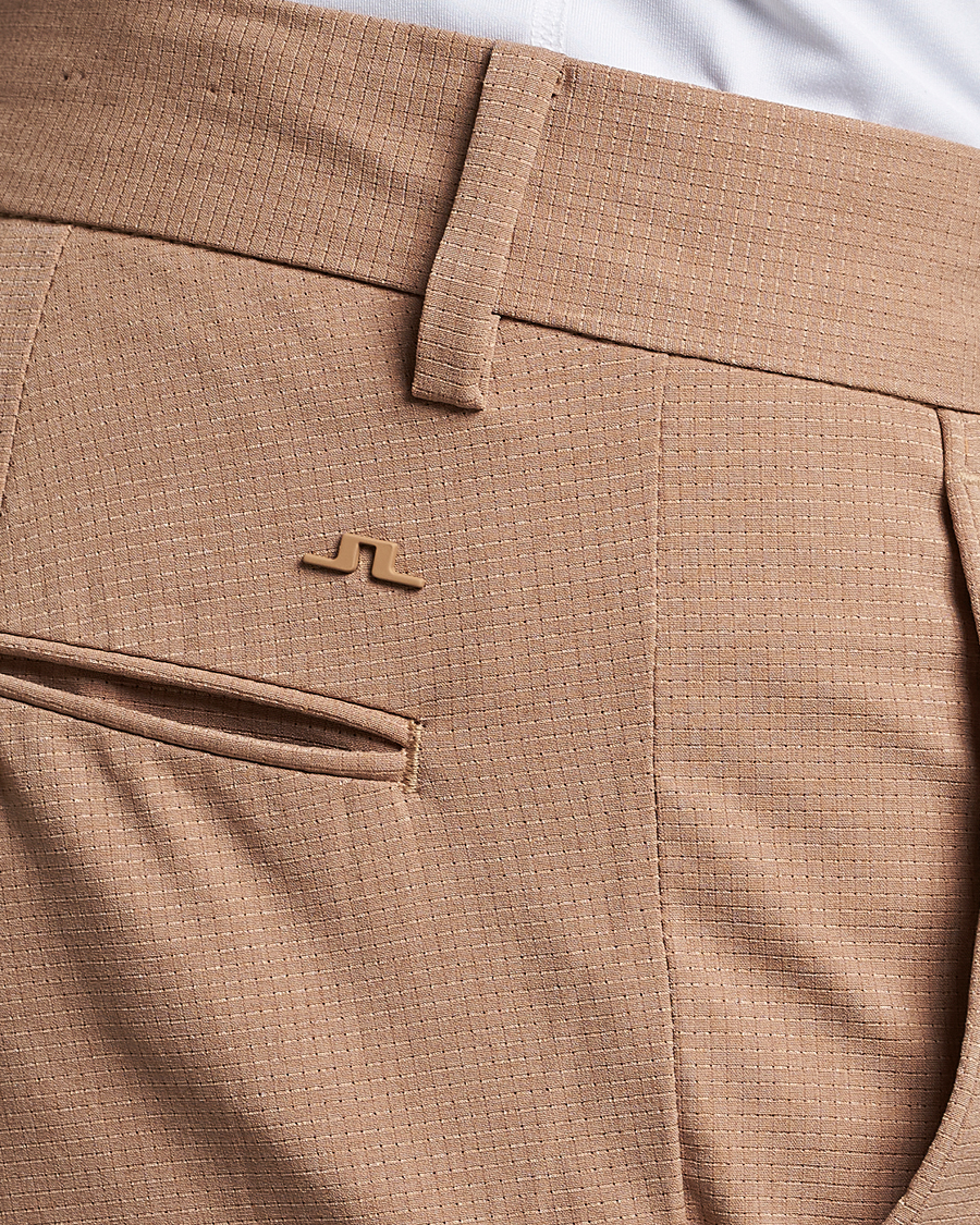 Hombres | Pantalones | J.Lindeberg | Vent Golf Trousers Tiger Brown