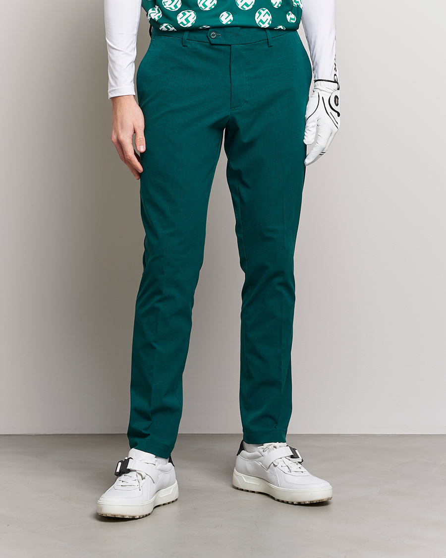 Hombres | Pantalones | J.Lindeberg | Vent Golf Trousers Rain Forest
