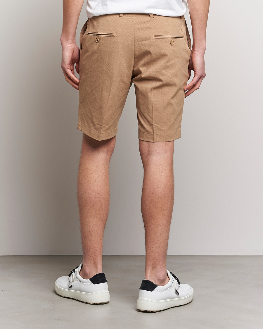 Hombres | Pantalones cortos | J.Lindeberg | Vent Golf Shorts Tiger Brown