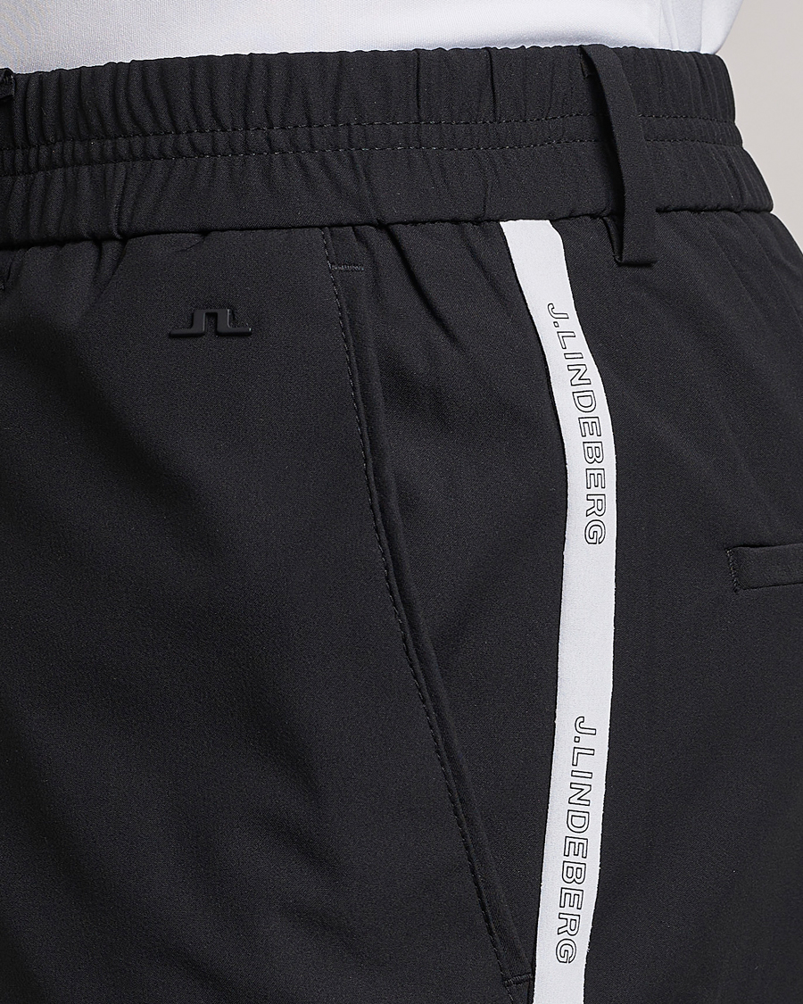 Hombres | Pantalones | J.Lindeberg | Stuart Stretch Stripe Golf Trouses Black