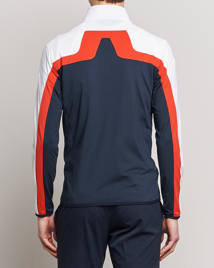 Hombres | Jerséis y prendas de punto | J.Lindeberg | Jarvis Mid Layer Full Zip Navy