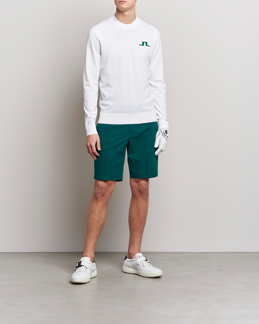 Hombres | Jerséis y prendas de punto | J.Lindeberg | Gus Knitted Sweater White