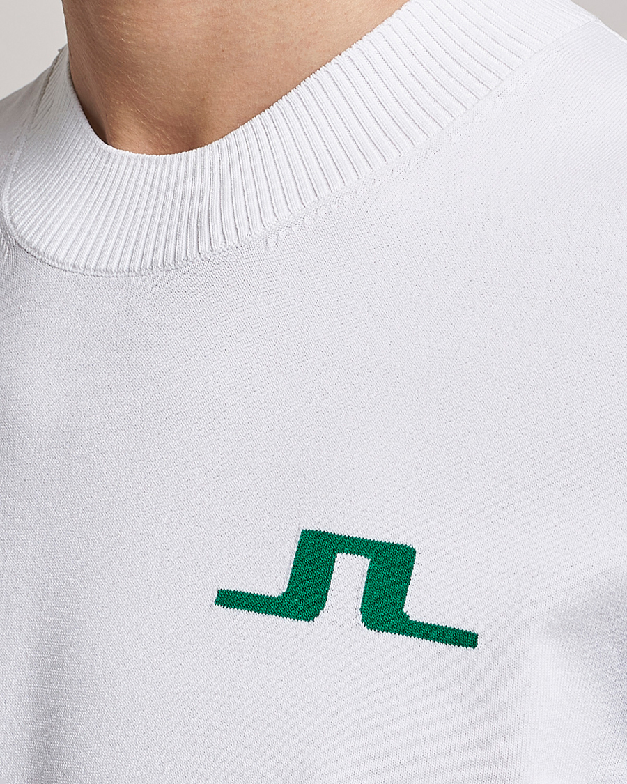 Hombres | Jerséis y prendas de punto | J.Lindeberg | Gus Knitted Sweater White