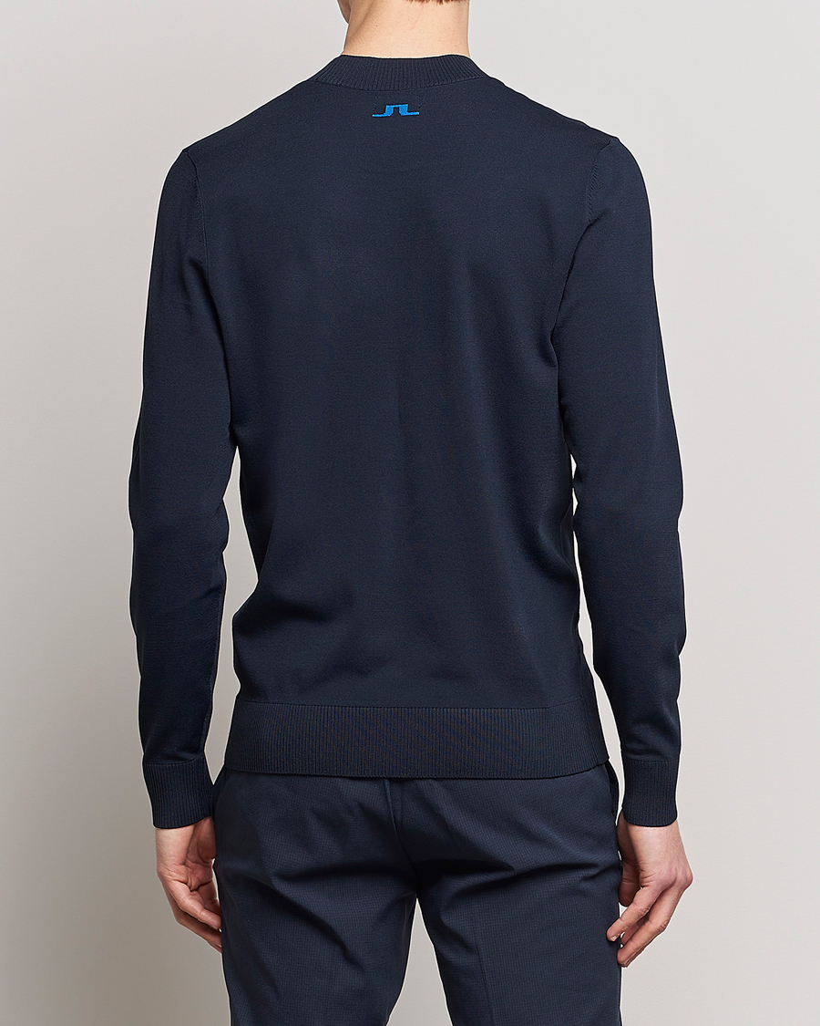 Hombres | Jerséis y prendas de punto | J.Lindeberg | Gus Knitted Sweater Navy
