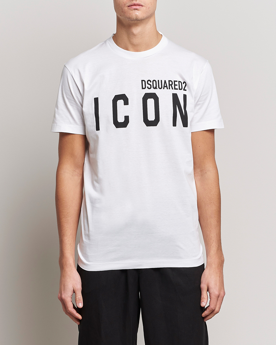 Hombres | Ropa | Dsquared2 | Icon Logo Tee White