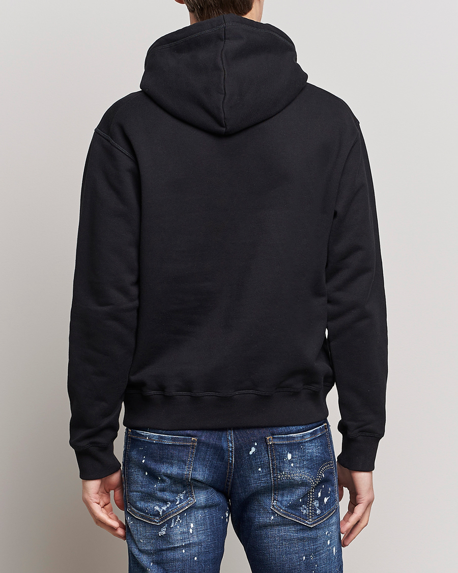 Hombres | Jerséis y prendas de punto | Dsquared2 | Icon Logo Hoodie Black