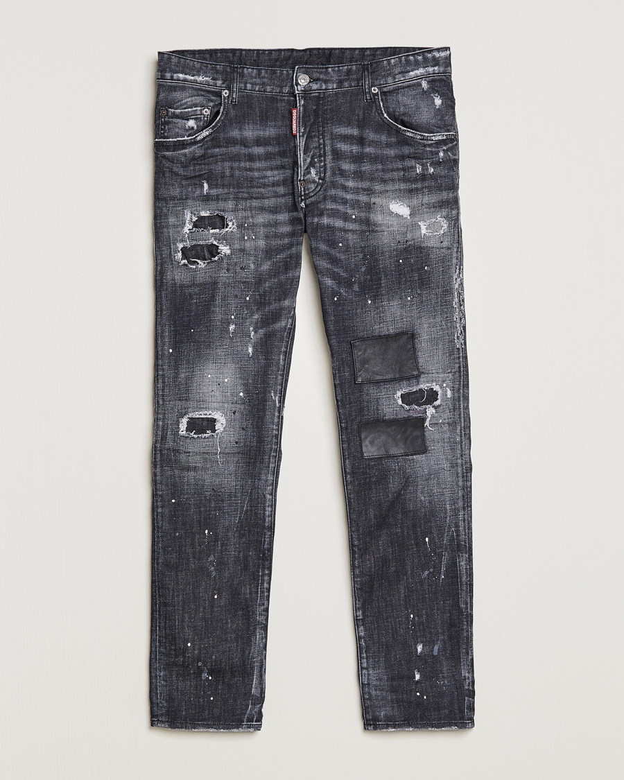 Hombres | Vaqueros | Dsquared2 | Skater Jeans Medium Black Wash
