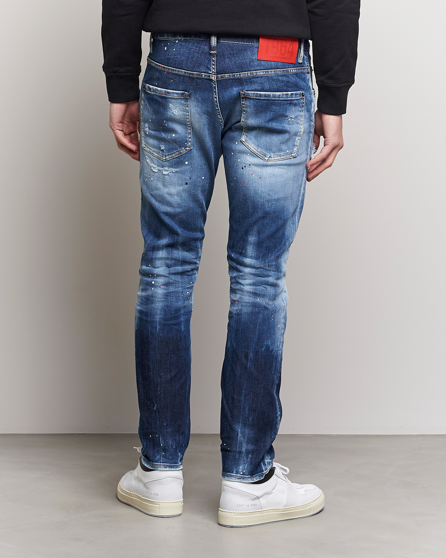 Hombres | Vaqueros | Dsquared2 | Skater Jeans Deep Blue Wash