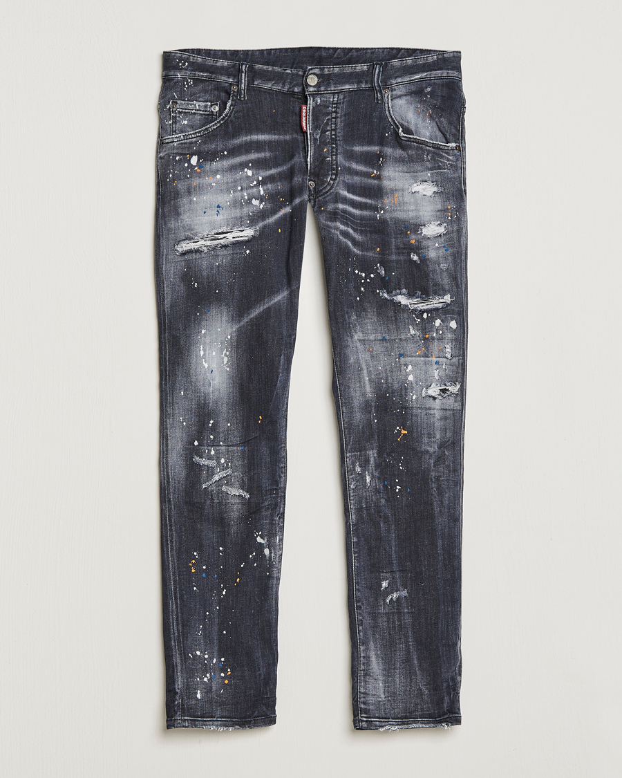 Hombres | Vaqueros | Dsquared2 | Skater Jeans Black Wash