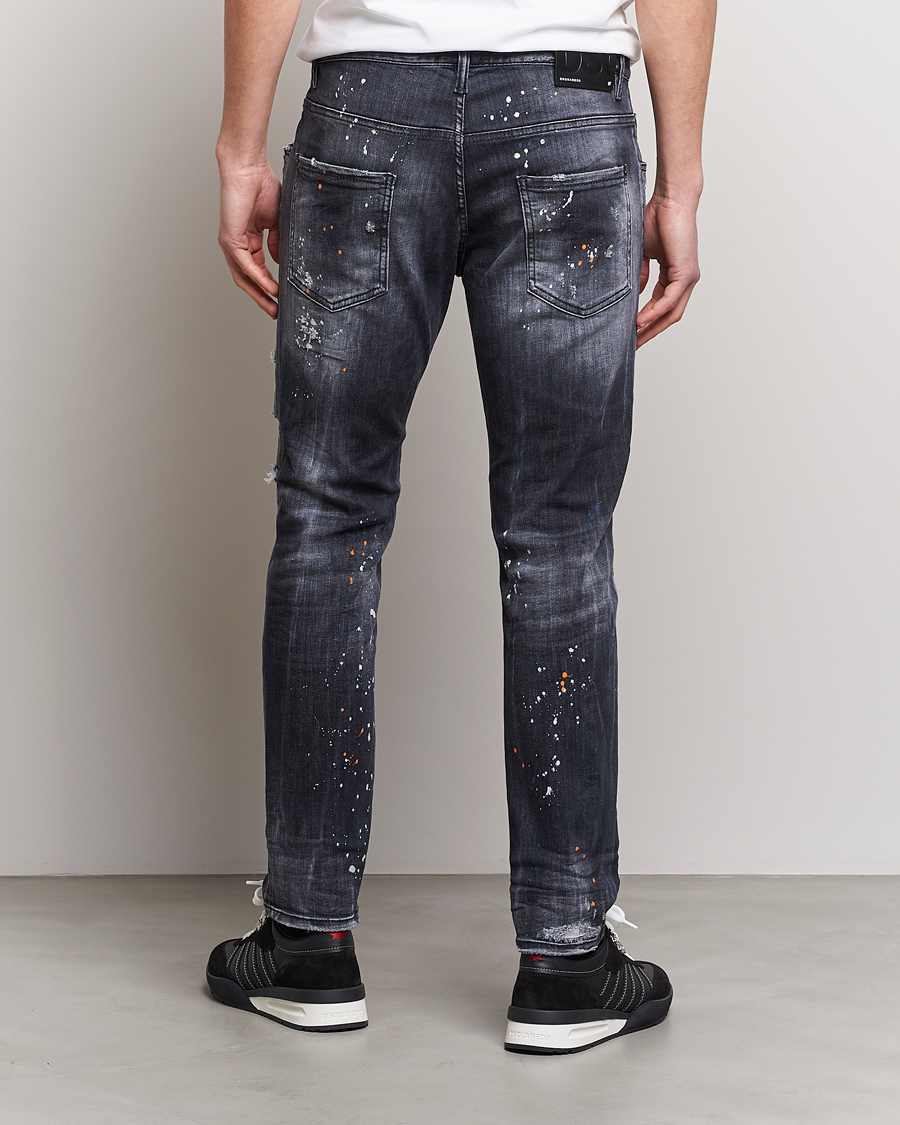 Hombres | Vaqueros | Dsquared2 | Skater Jeans Black Wash